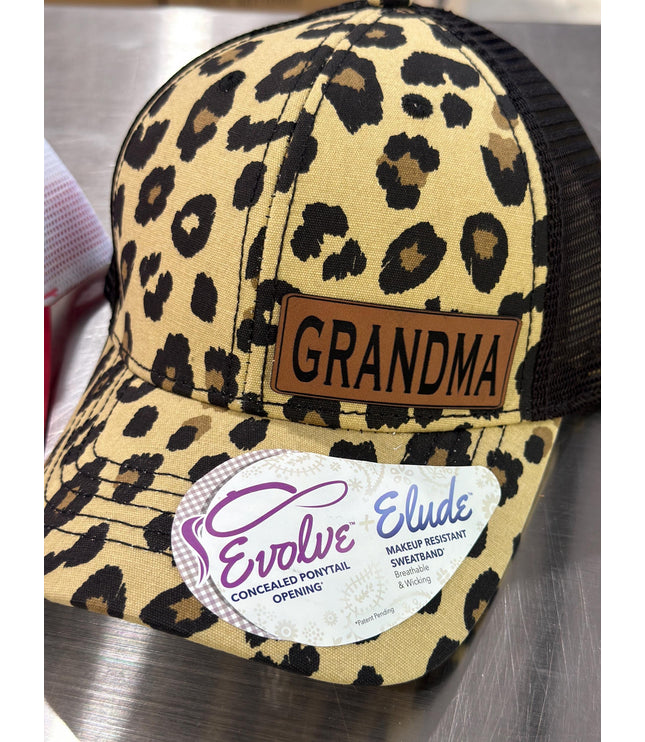 Nana, Leatherette patch hat, Memaw, Mimi, magmas, granny, grandma,