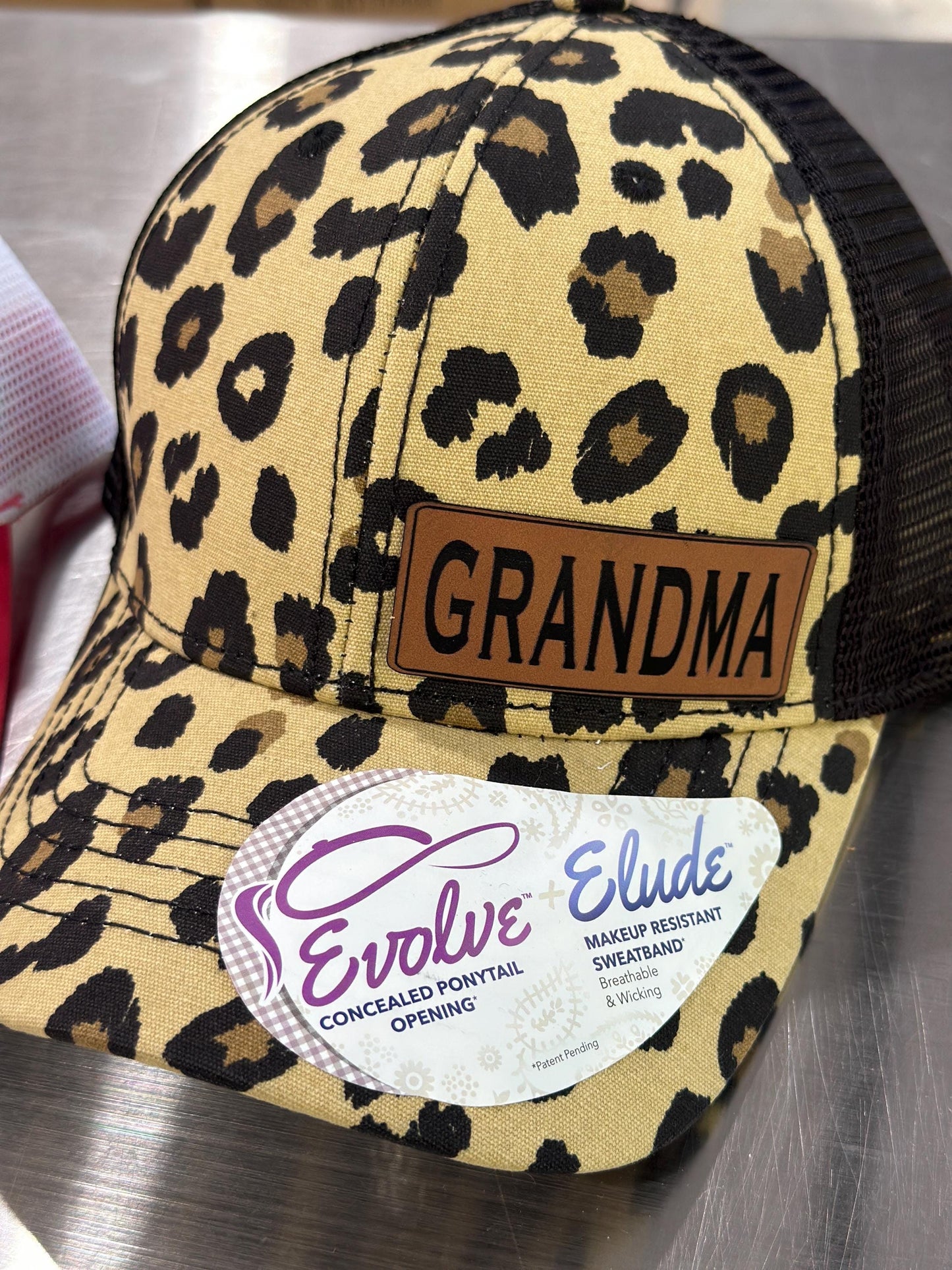 Nana, Leatherette patch hat, Memaw, Mimi, magmas, granny, grandma,
