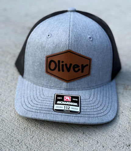 Custom Youth Hat - Personalized Name Patch - Richardson 112 Kids Hat