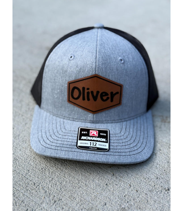 Custom Youth Hat - Personalized Name Patch - Richardson 112 Kids Hat