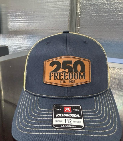 250, freedom, 250 years of freedom, USA, Richardson 112 hat
