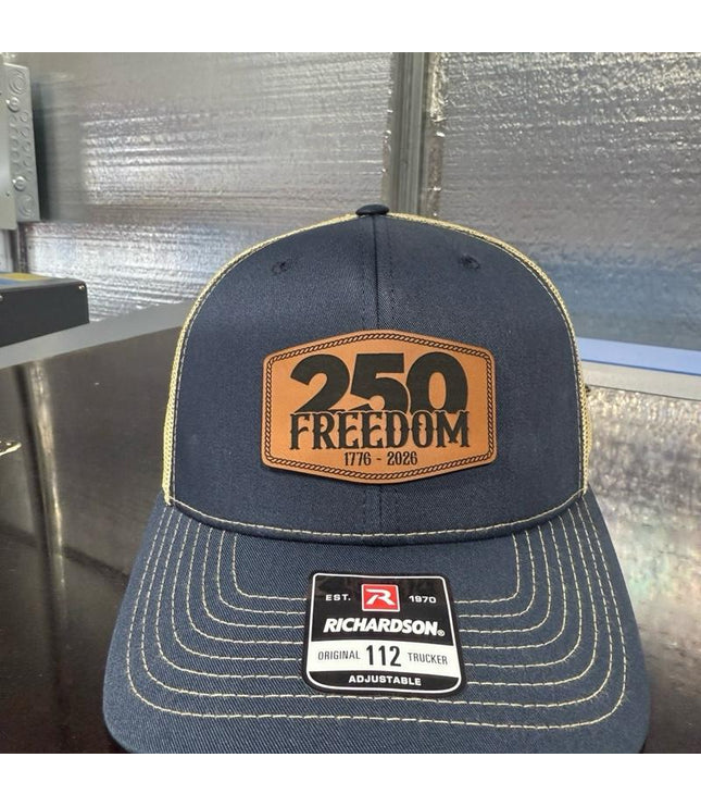 250, freedom, 250 years of freedom, USA, Richardson 112 hat