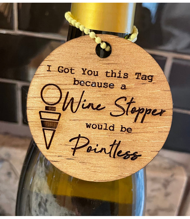 Wine tag, gift tag, bridal shower, wedding gift, wine charm, birthday, housewarming, hanger, stocking stuffer, christmas