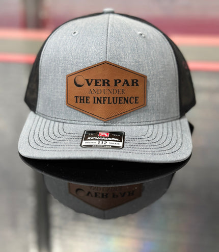 Over par and under the influence, golf hat, Father’s Day