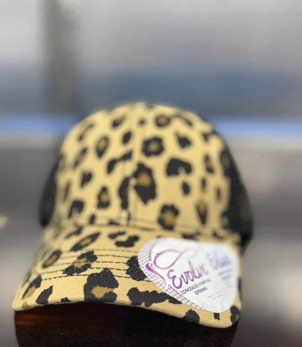 Be Feral , Leatherette patch hat,