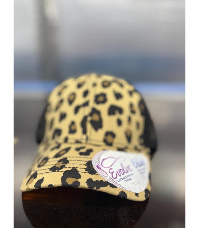 Be Feral , Leatherette patch hat,