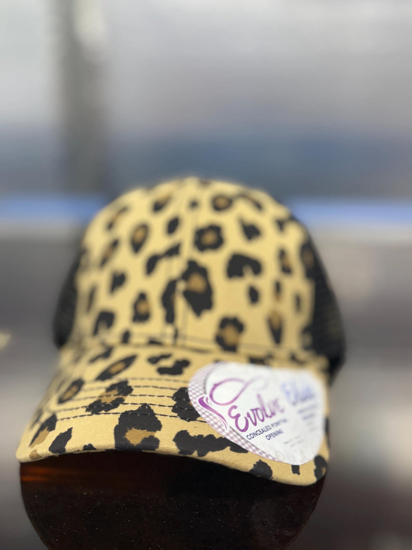 Be Feral , Leatherette patch hat,