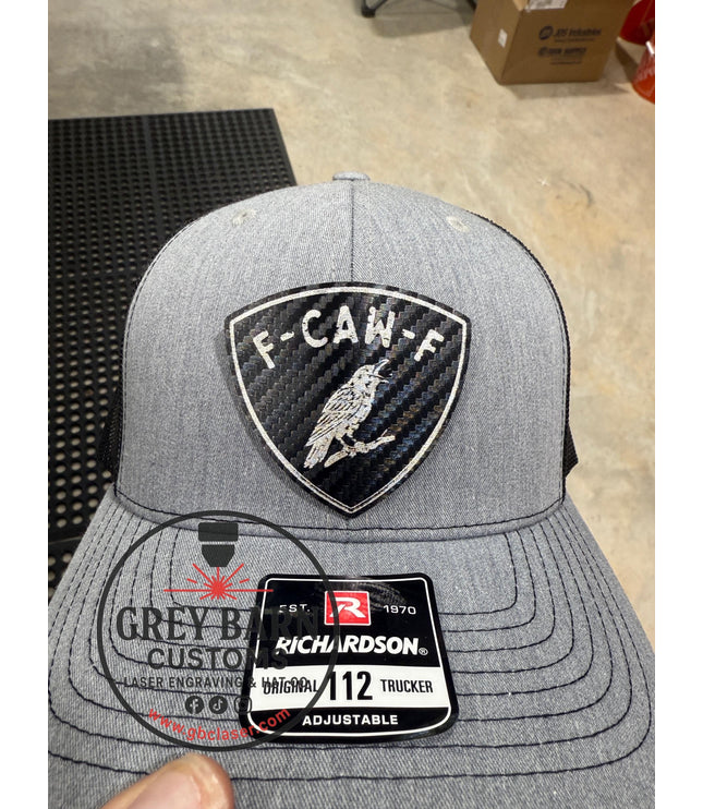 F Caw F, crow, funny hat