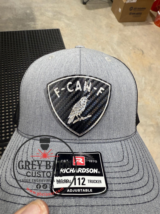 F Caw F, crow, funny hat