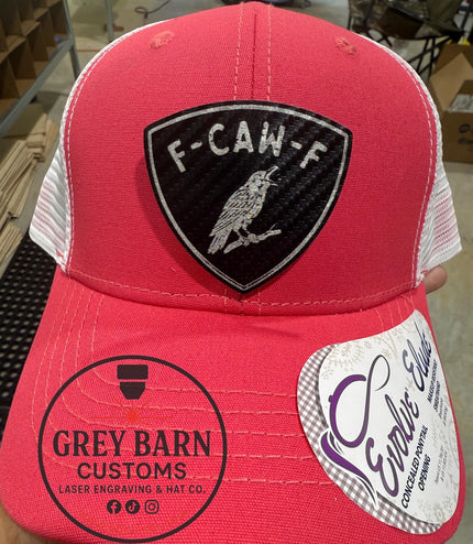 F Caw F, crow, funny hat