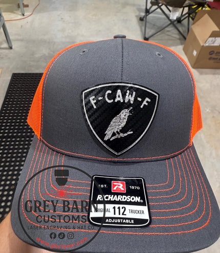 F Caw F, crow, funny hat