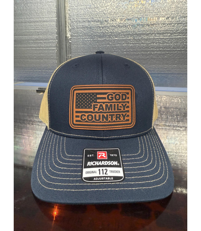 God Family Country, Hat, CK, Richardson 112