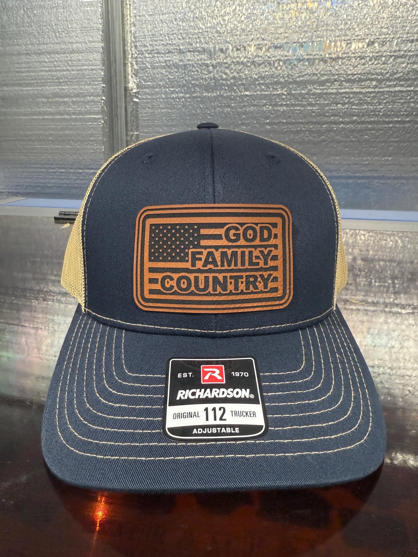 God Family Country, Hat, CK, Richardson 112