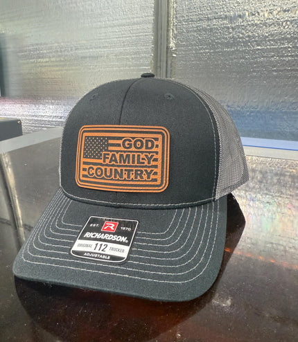 God Family Country, Hat, CK, Richardson 112