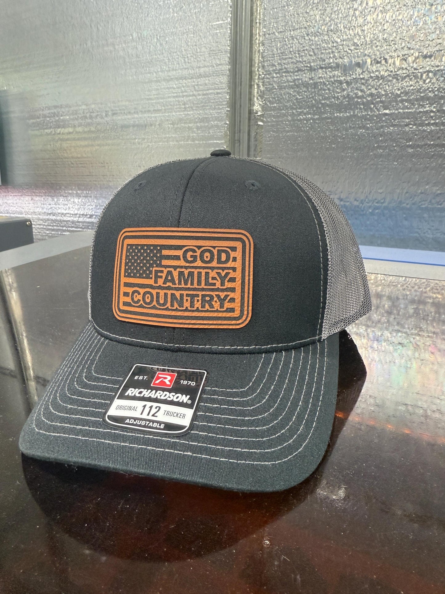 God Family Country, Hat, CK, Richardson 112