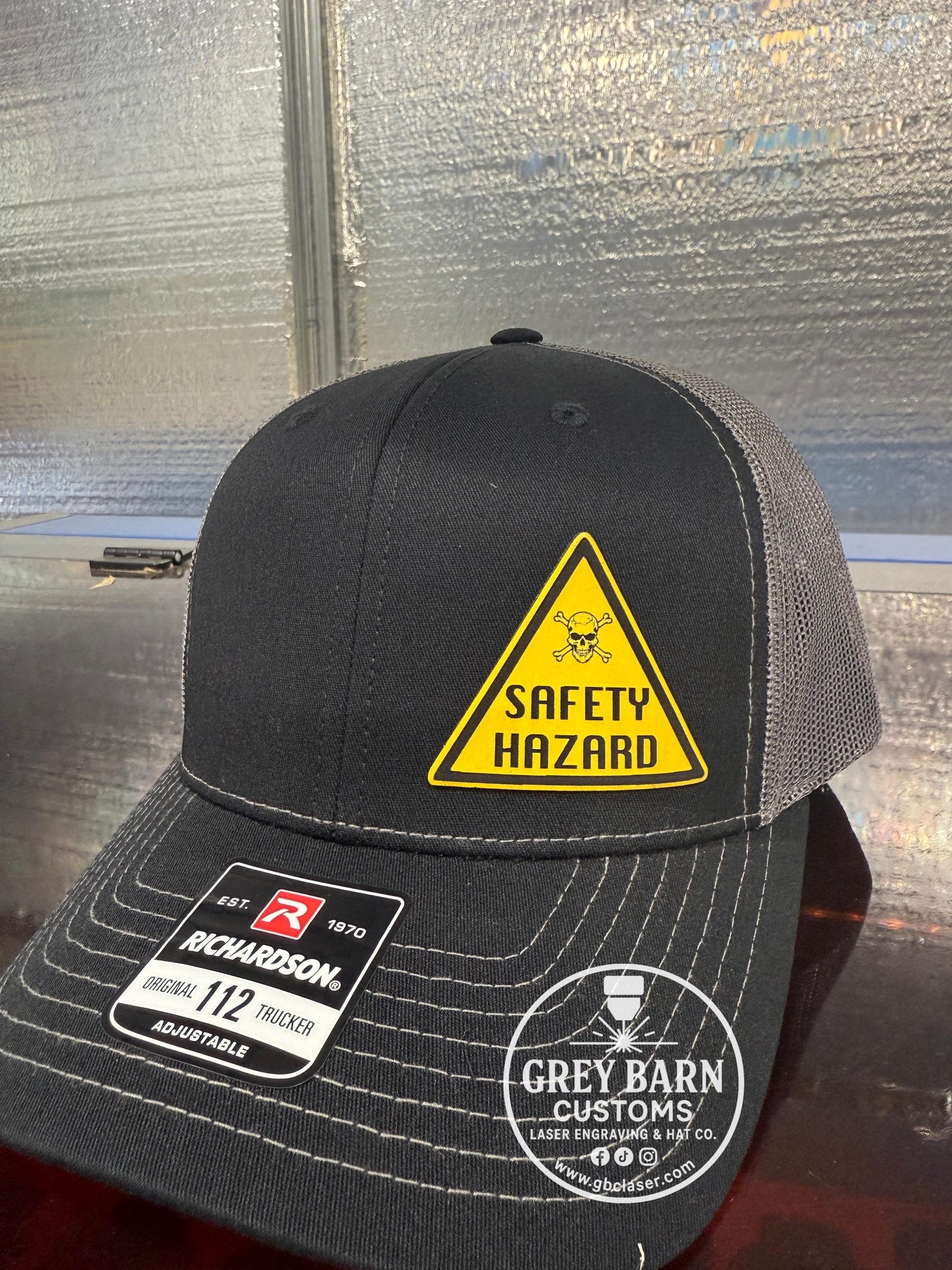 Safety Hazard, Funny hat, Richardson 112