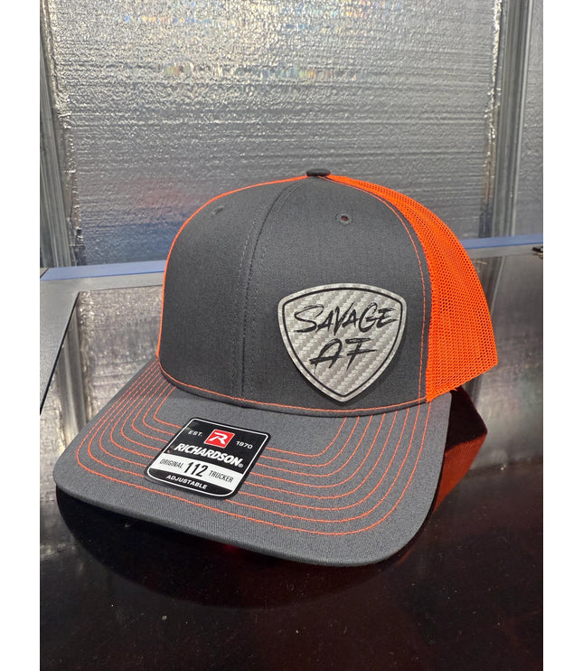 Savage AF, hat, silver patch