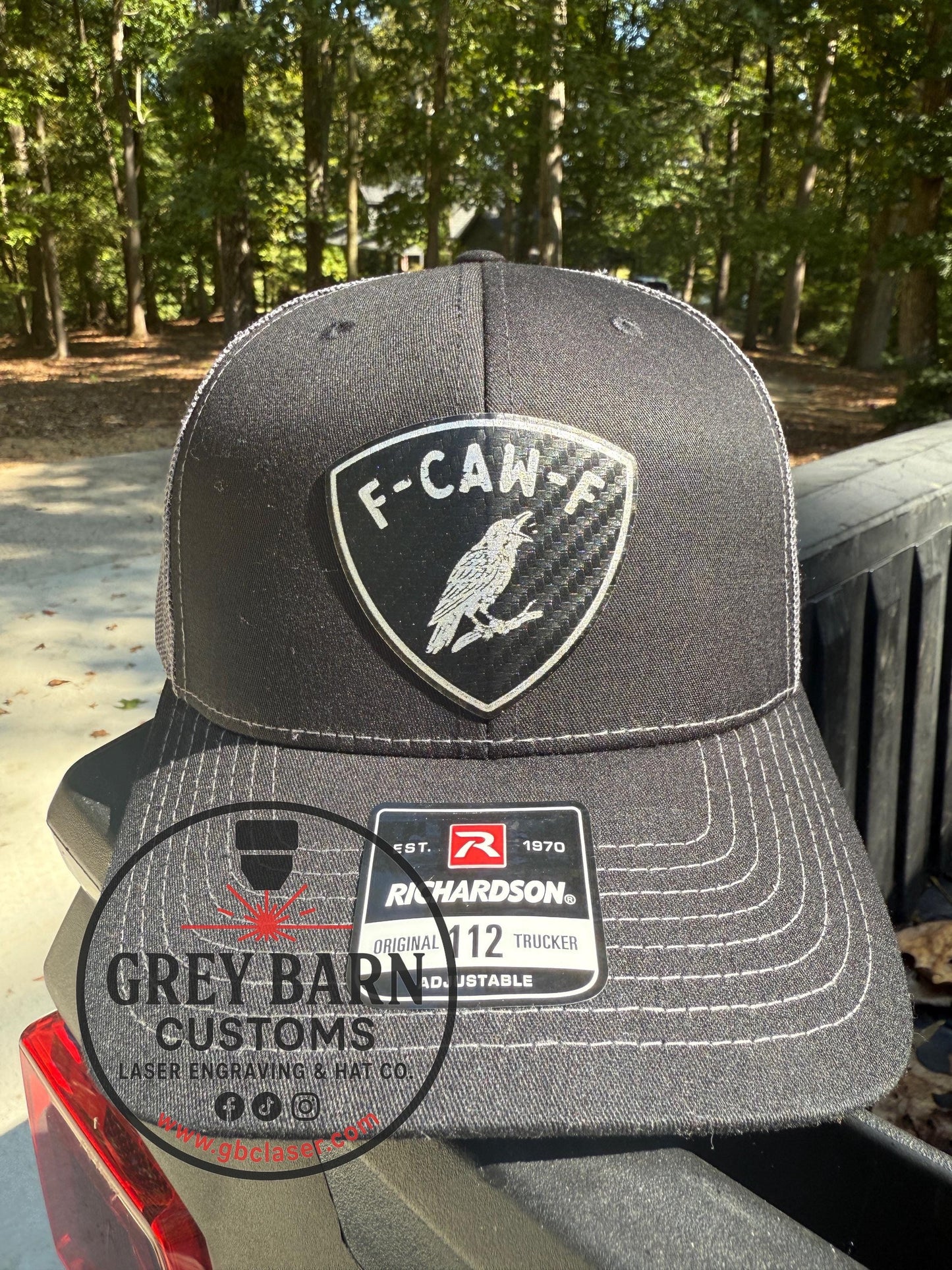 F Caw F, crow, funny hat