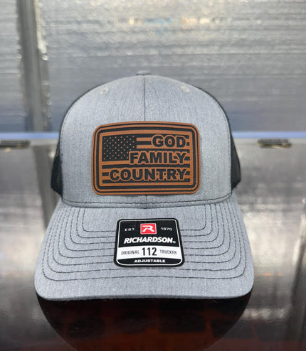 God Family Country, Hat, CK, Richardson 112