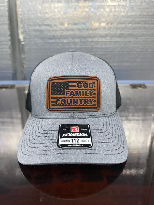 God Family Country, Hat, CK, Richardson 112