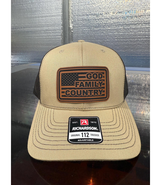 God Family Country, Hat, CK, Richardson 112
