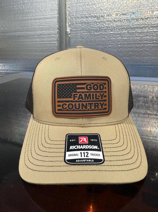 God Family Country, Hat, CK, Richardson 112