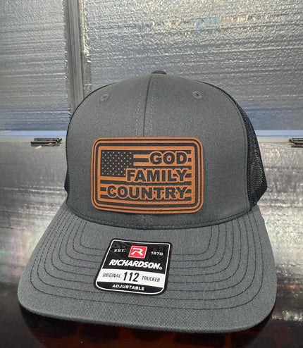 God Family Country, Hat, CK, Richardson 112