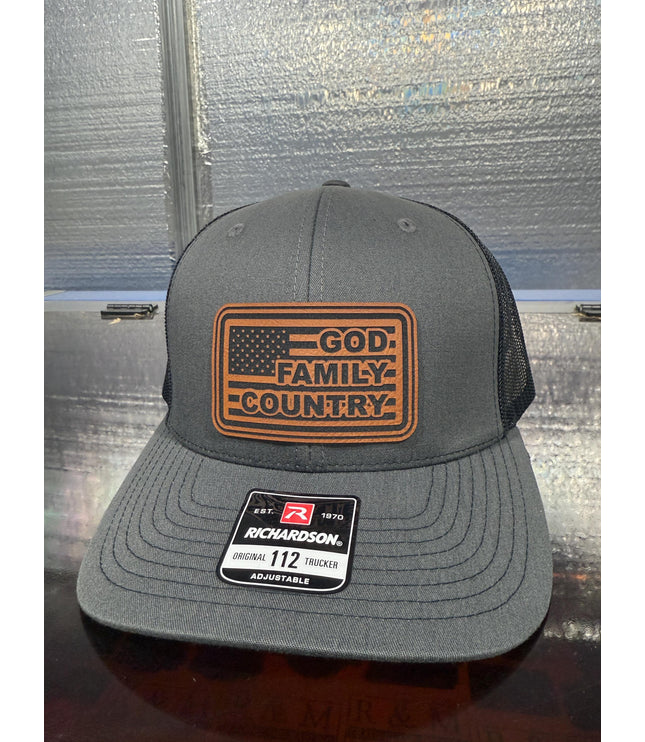God Family Country, Hat, CK, Richardson 112
