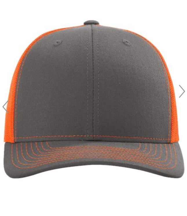 Eat Local hat, deer turkey fish, linen camo patch, Richardson 112 hat