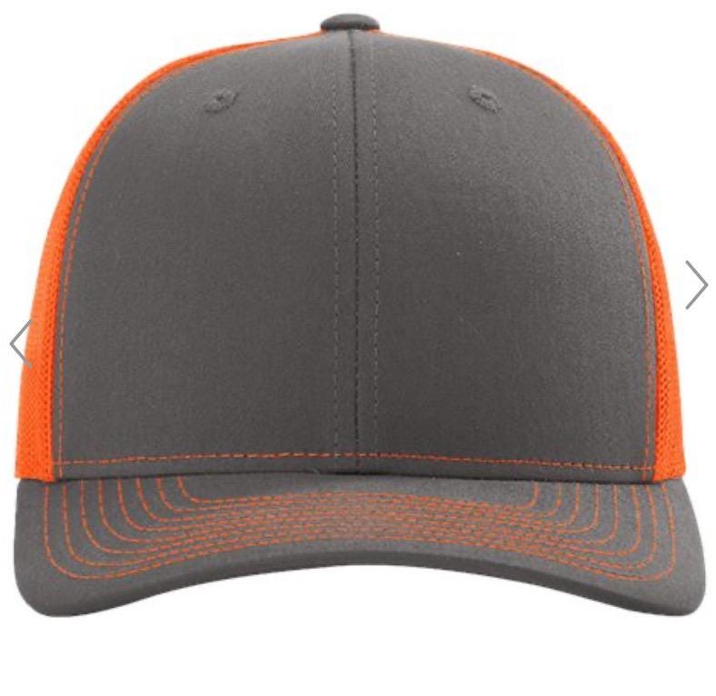 Eat Local hat, deer turkey fish, linen camo patch, Richardson 112 hat