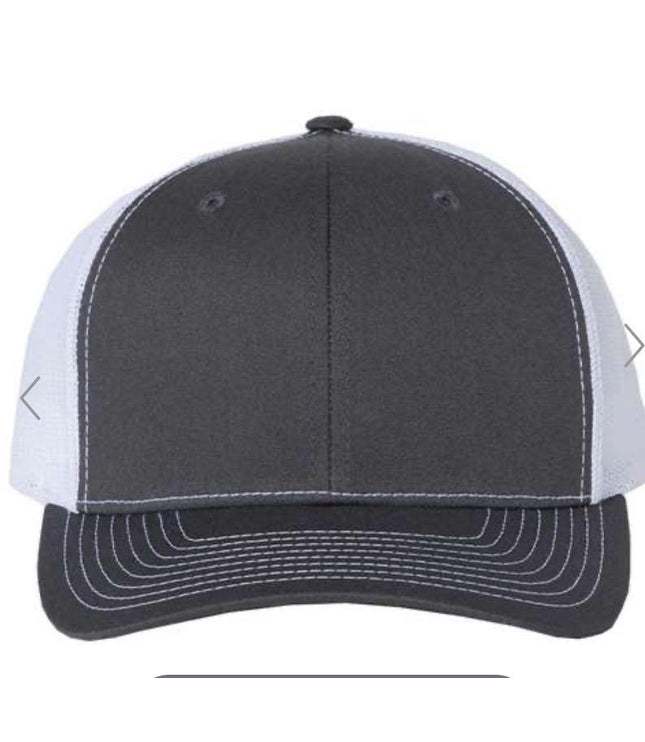 Eat Local hat, deer turkey fish, linen camo patch, Richardson 112 hat