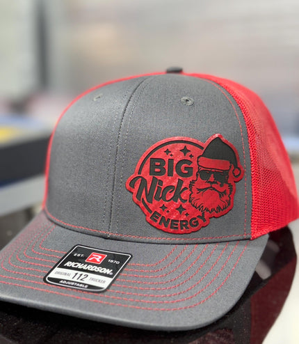 Big Nick Energy hat, Funny Christmas Trucker hat, party hat, , Richardson 112 hat, Christmas Gift