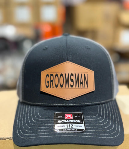 Groom, Bestman, Groomsman, father of the bride, wedding party hat