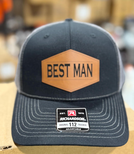 Groom, Bestman, Groomsman, father of the bride, wedding party hat